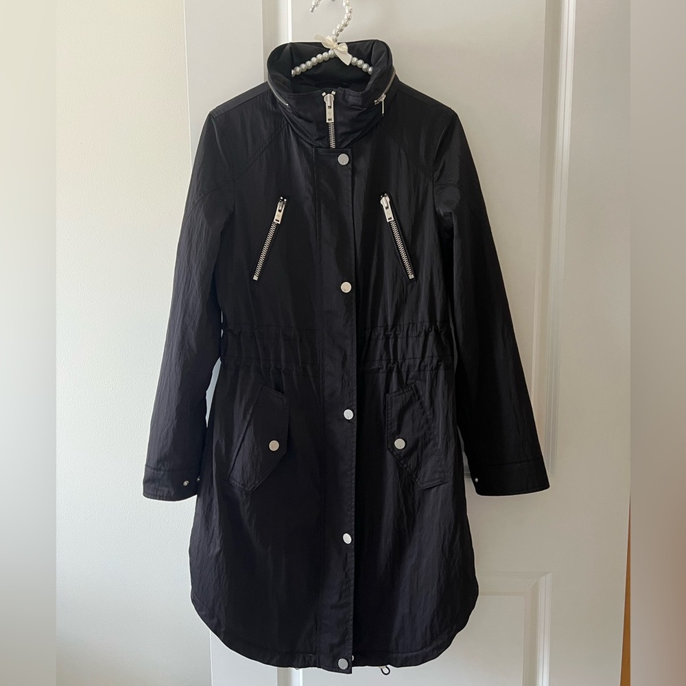 7 For All Mankind Black Utility Jacket